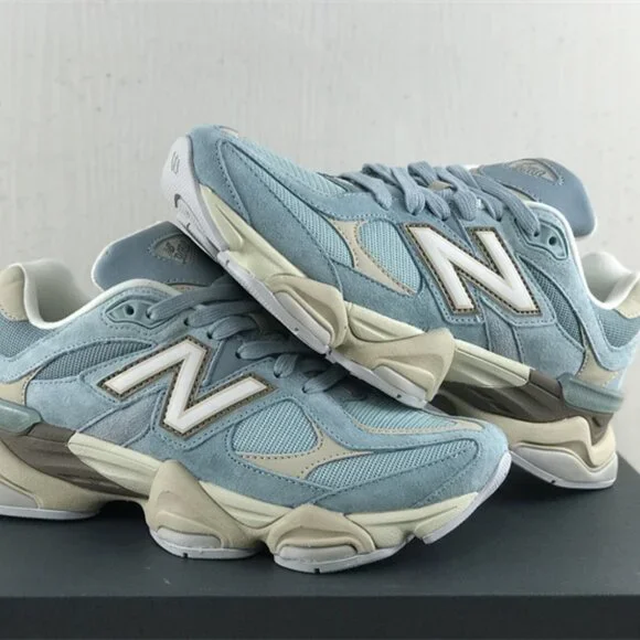 New Balance 9060 Mens Sneakers in Blue Haze and Beige - Picture 9 of 15